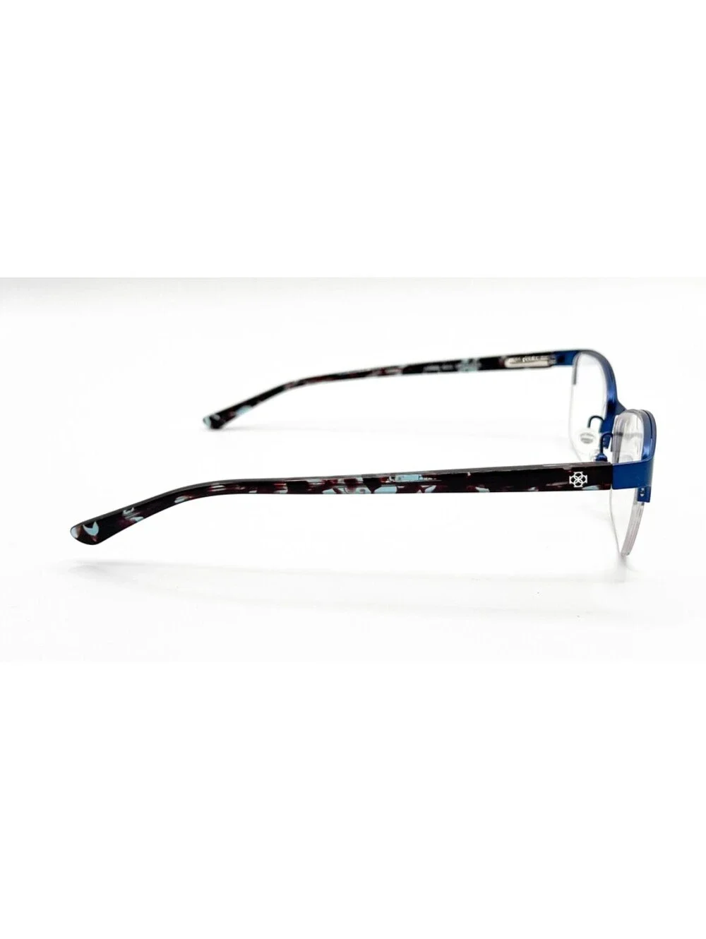 Ann Taylor At602 C03 Matte Navy Blue Tortoise Authentic Eyeglasses 50-17-135
